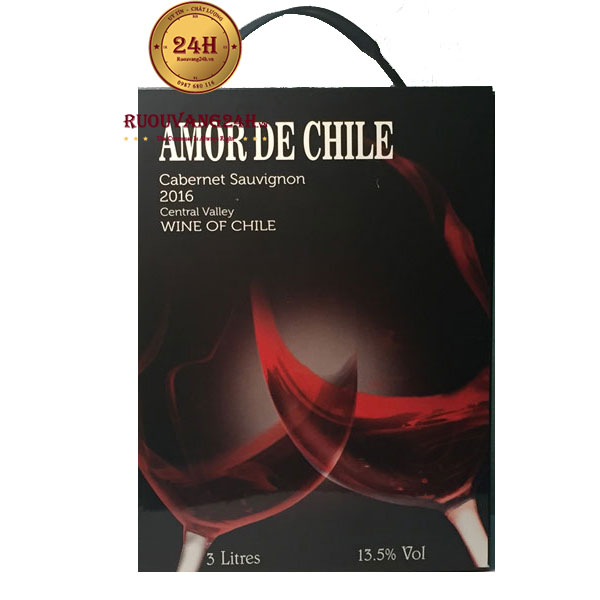 Rượu Vang Bịch Amor De Chile 3l