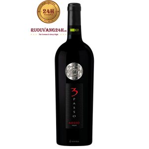 Rượu Vang 3 Passo Rosso Bio Organic wine