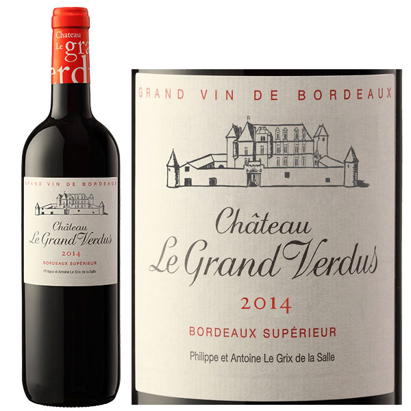 Rượu Vang Chateau Le Grand Verdus Bordeaux Superior