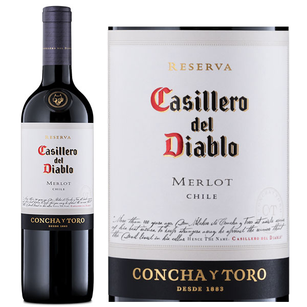 Rượu Vang Concha Y Toro Casillero Del Diablo Reserva Merlot