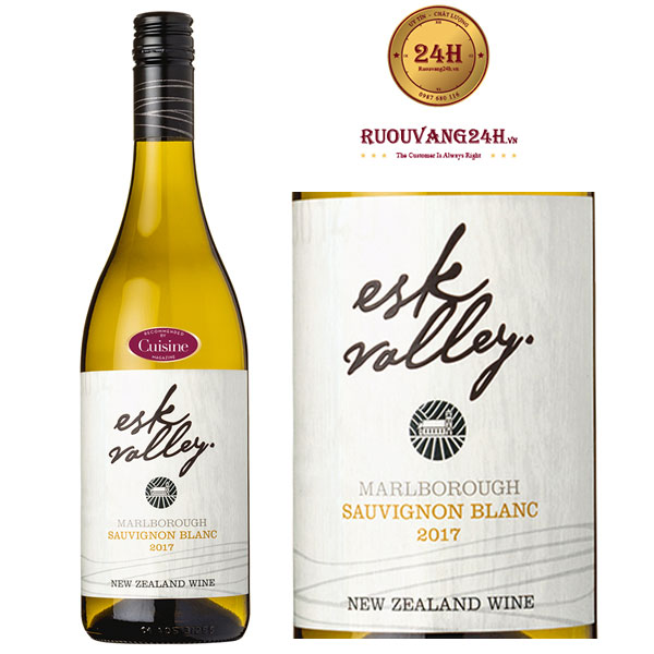Rượu Vang Esk Valley Sauvignon Blanc Marlborough