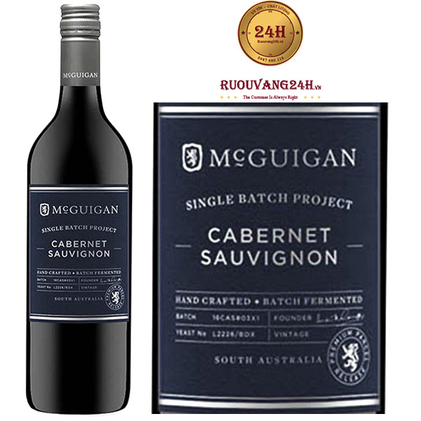 Rượu Vang McGuigan Single Batch Cabernet Sauvignon
