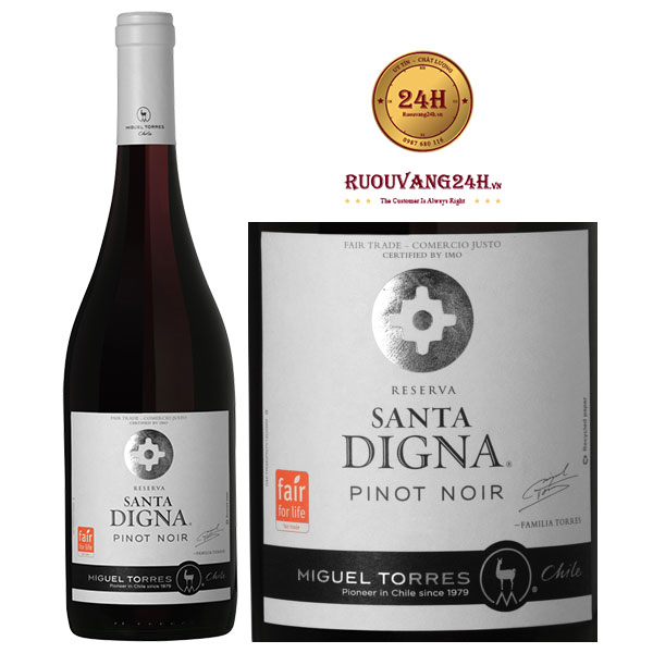 Rượu Vang Miguel Torres Santa Digna Pinot Noir