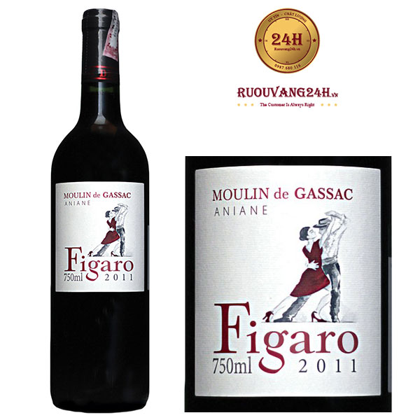 Rượu Vang Moulin de Gassac Figaro