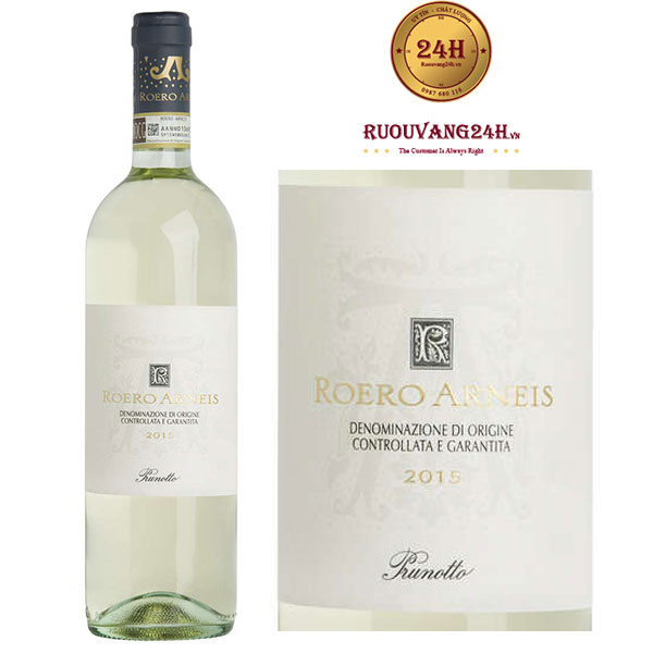 Rượu Vang Prunotto Roero Arneis DOCG