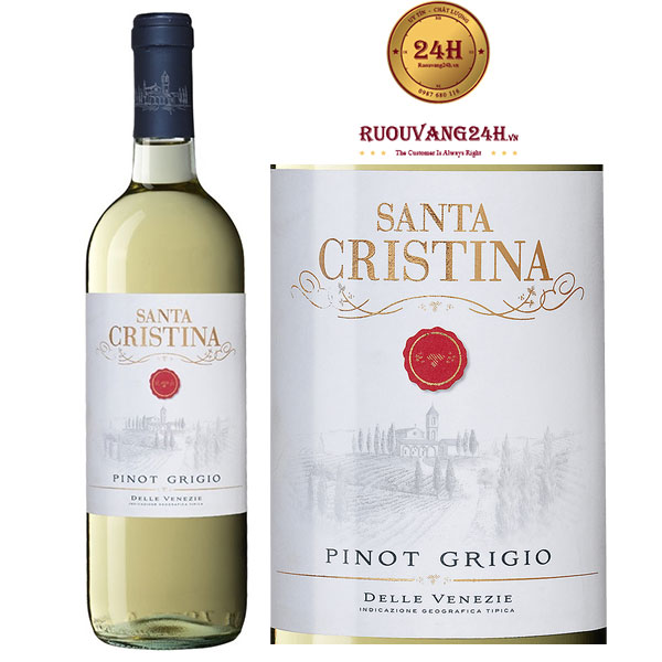 Rượu Vang Santa Cristina Pinot Grigio Delle Venezie IGT