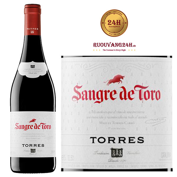 Rượu Vang Torres Sangre de Toro