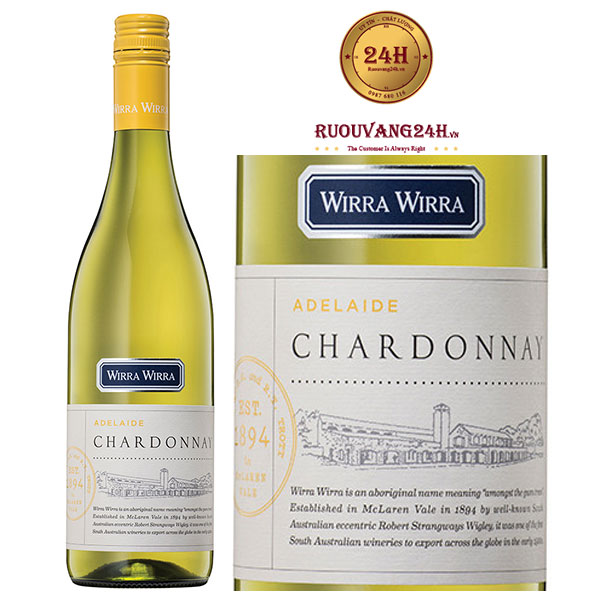 Rượu Vang Wirra Wirra Adelaide Chardonnay