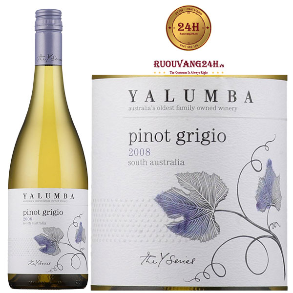 Rượu Vang Yalumba Y Series Pinot Grigio