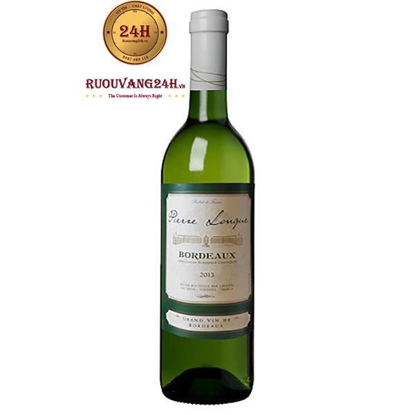 Rượu Vang Bordeaux De Pierre Longue White