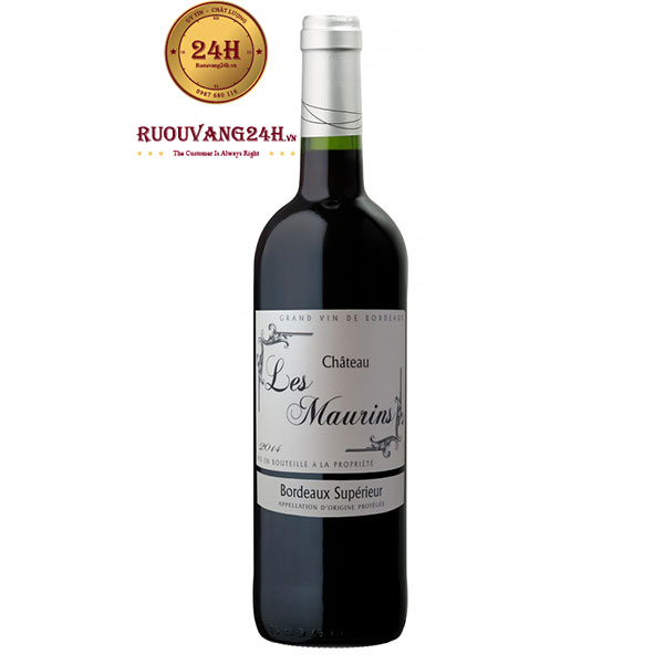 Rượu vang Bordeaux Superieur Les Maurins