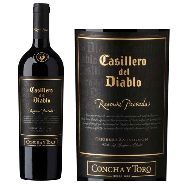 Rượu vang Concha Y Toro Casillero Del Diablo Reserva Privada