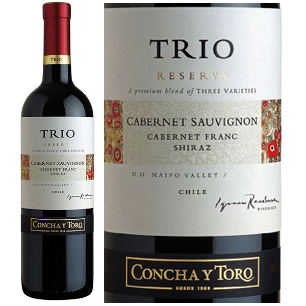Rượu Vang TRIO Reserva Cabernet Sauvignon