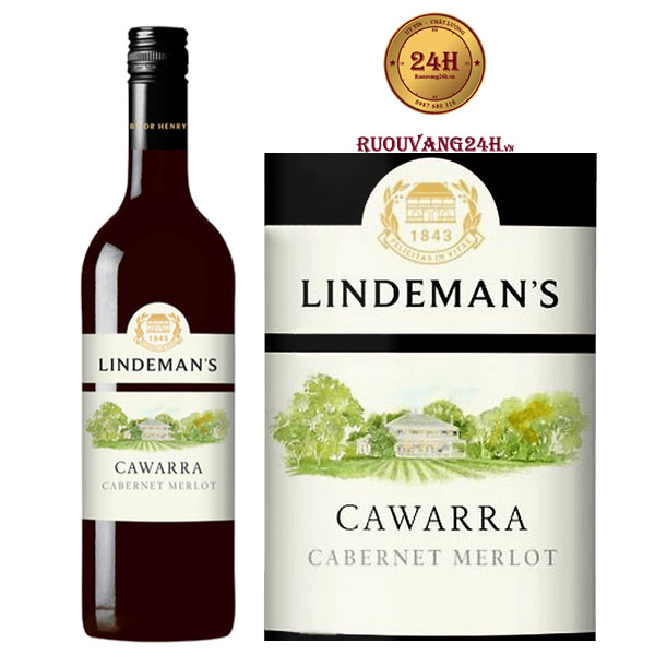 Rượu vang Lindeman's Cawarra Cabernet Merlot