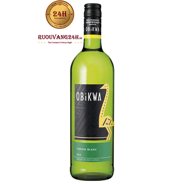 Rượu Vang Obikwa Chenin Blanc Western Cape