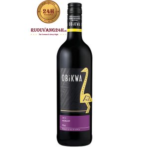 Rượu vang Obikwa Merlot Western Cape