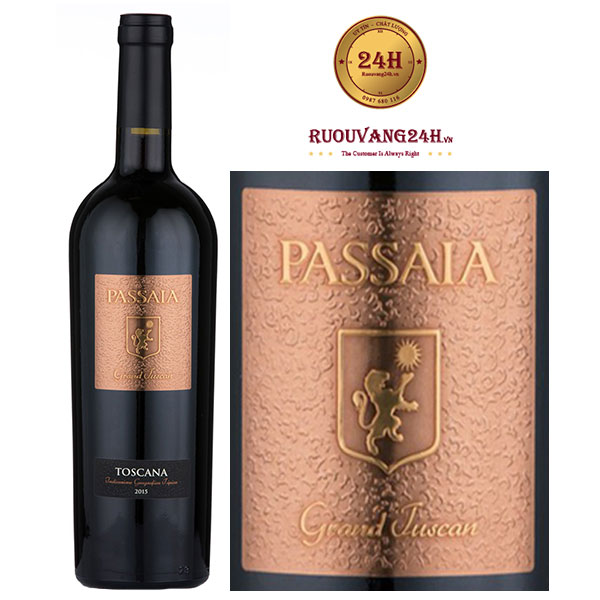 Rượu vang Passaia Rosso Toscana  - DOCG