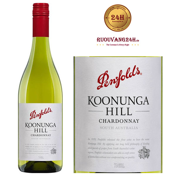 Rượu vang Penfolds Koonunga Hill Chardonnay