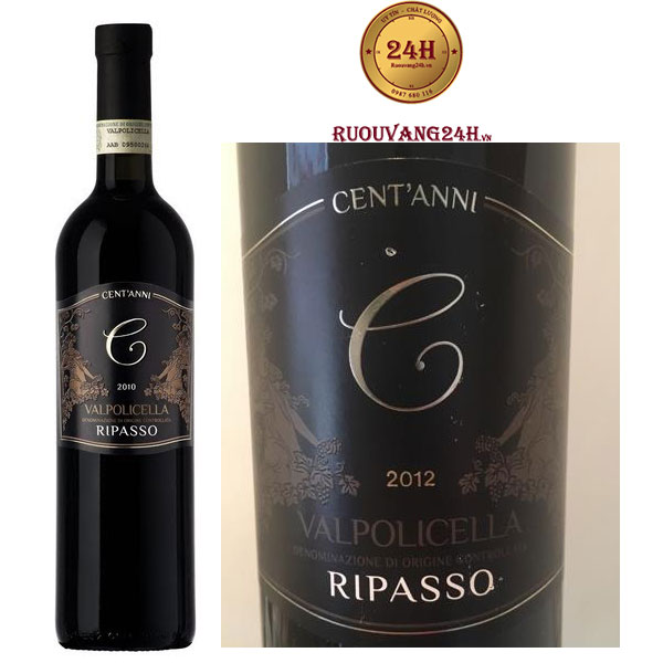 Rượu vang Ripasso Valpolicella Cent’Anni - DOC