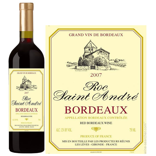 Rượu Vang Roc Saint Andre Bordeaux Red