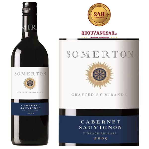 Rượu vang Somerton Cabernet Sauvignon