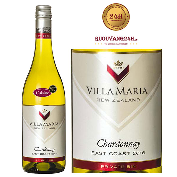 Rượu vang Villa Maria Private Bin Chardonnay East Coast