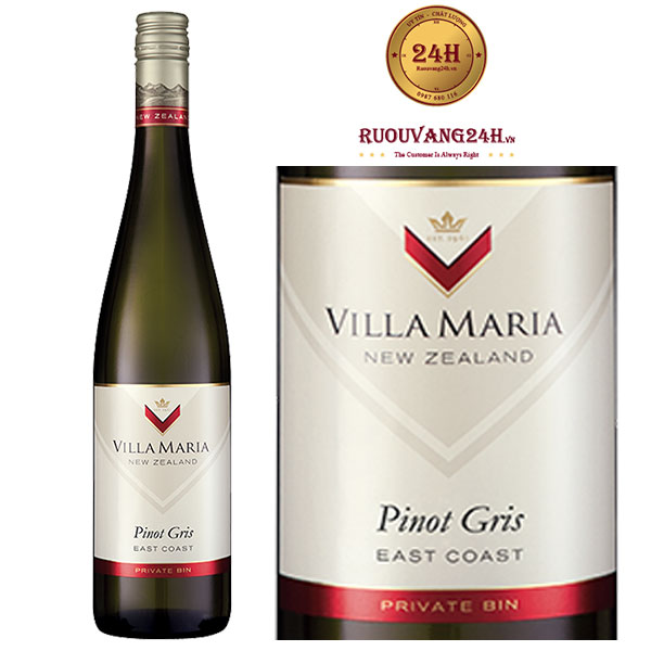 Rượu vang Villa Maria Private Bin Pinot Gris East Coast