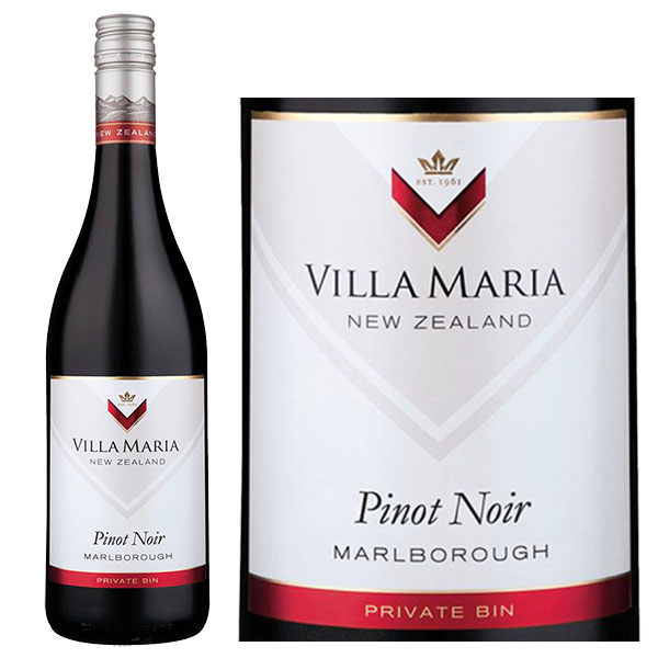 Rượu vang Villa Maria Private Bin Pinot Noir Marlborough