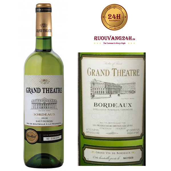 Rượu vang Grand Theatre White