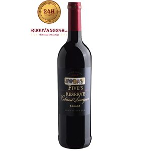 Rượu vang Fives Reserve Cabernet Sauvignon