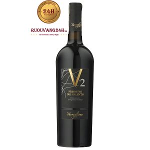 Rượu vang V2 Primitivo Del Salento