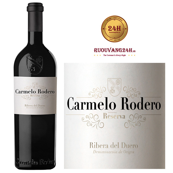 Rượu vang Carmelo Rodero Reserva