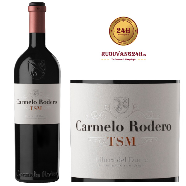 Rượu vang Carmelo Rodero TSM