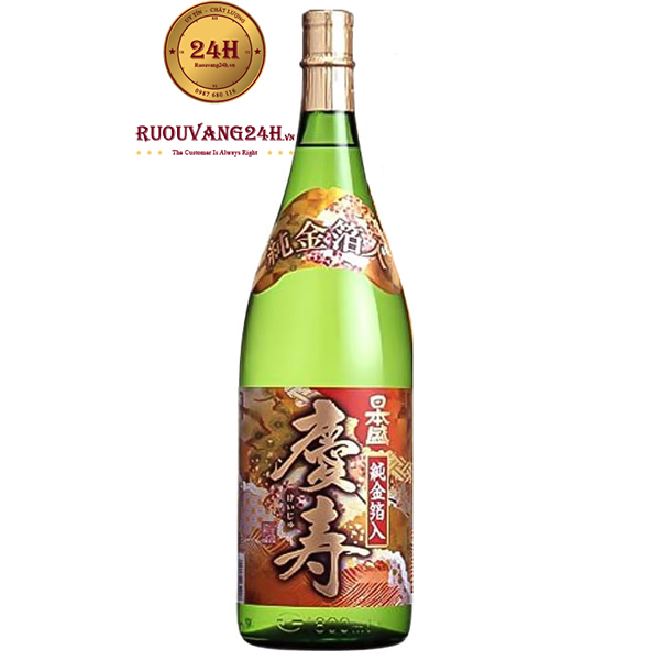 Rượu Sake Vảy Vàng Gold Keiju Kimpaku 1.8Lít