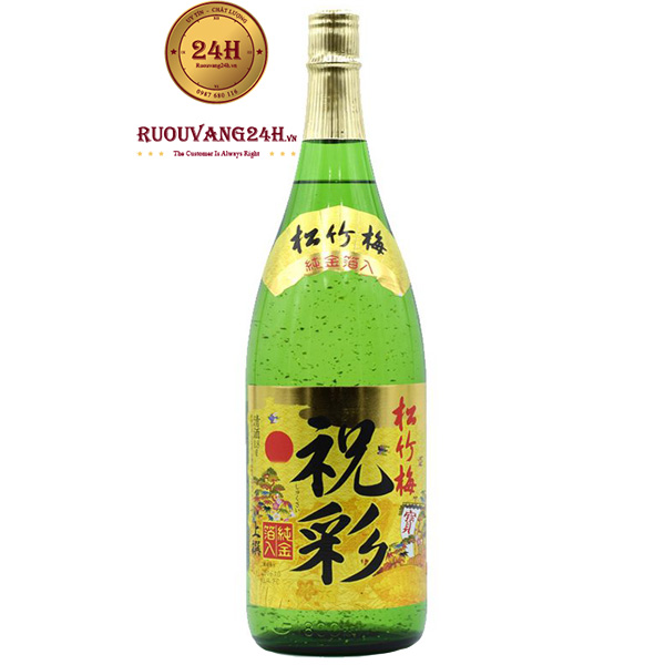 Rượu Sake Vảy Vàng Hakushika 1.8Lít