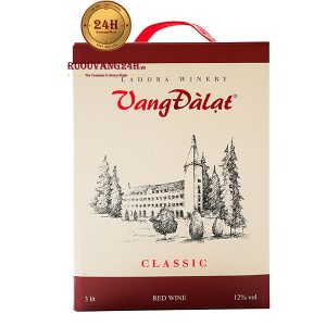 Rượu Vang Bịch Đà Lạt Chateau Dalat Extra Red Wine