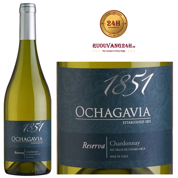 Rượu vang Ochagavia 1851 Reserva Chardonnay