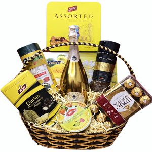 Giỏ Quà Tết Bánh Kẹo Đẹp - 2021