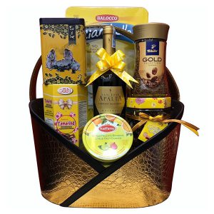 Giỏ Quà Tết Bằng Da Giá Rẻ - 2021