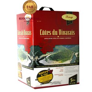 Rượu Vang Bịch Vivarais Red Vignerons Archechois