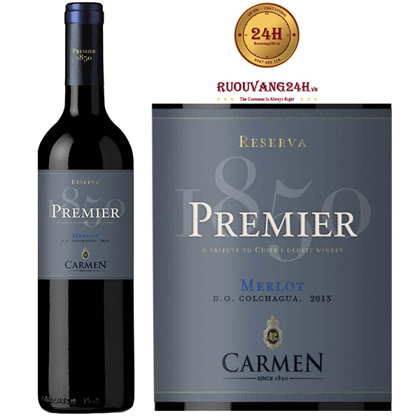Rượu Vang Carmen Premier Reserva Merlot
