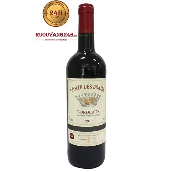 Rượu Vang Comte des Bories Bordeaux