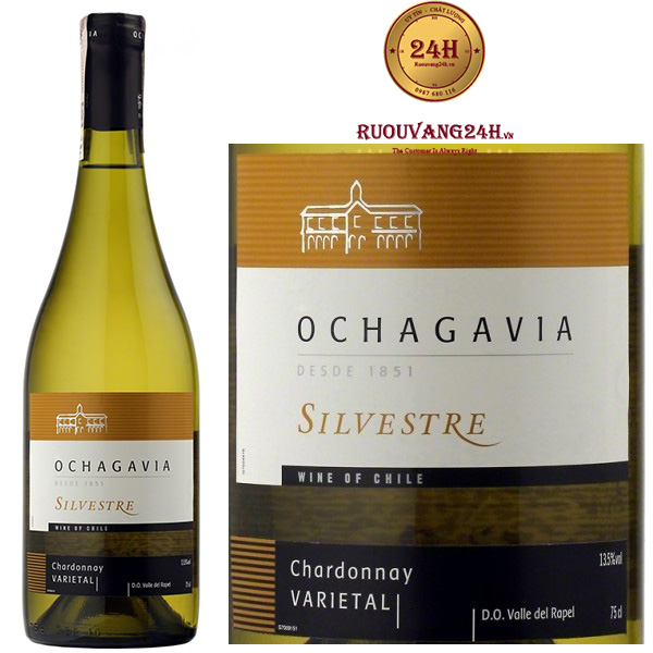Rượu vang Ochagavia Silvestre Chardonnay