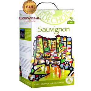 Vang Bịch Pháp Ardeche Sauvignon Bland