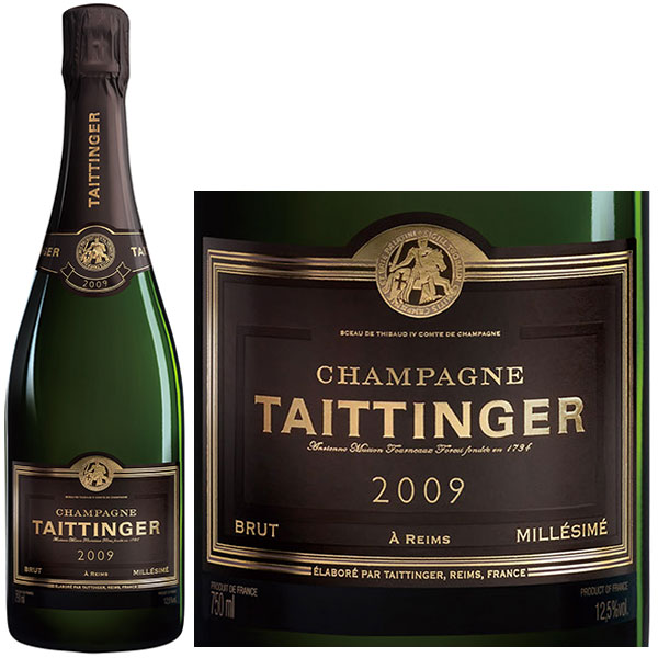 Rượu Champagne Taittinger Brut Millesime