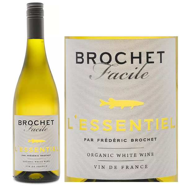 Rượu Vang Brochet Facile L’Essentiel Organic White