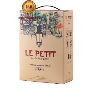 Rượu Vang Bịch Le Petit des Celliers Bib 3L