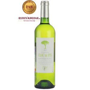 Rượu Vang Chateau Clou Du Pin Bordeaux Blanc