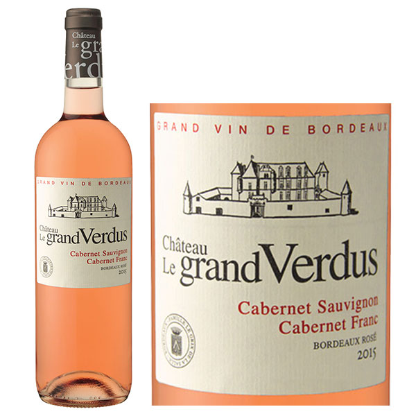 Rượu Vang Chateau Le Grand Verdus Rose Bordeaux
