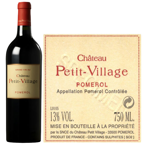 Rượu Vang Chateau Petit Village Pomerol